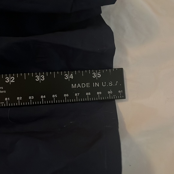 Tart NEW navy iris Kourt Dress smocked bust off shoulder S - Picture 11 of 11